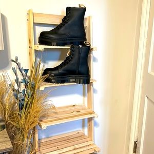 Dr. Martens Black Combat Boots